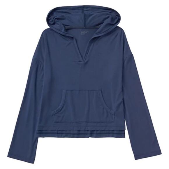 GAP Navy Blue Knit Hoodie - Picture 2 of 7